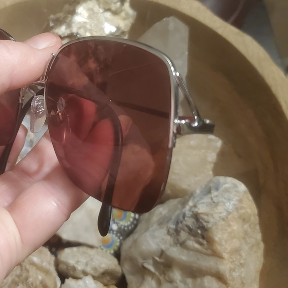 Vintage Luxottica Ceres Chrome Sunglasses. Made in Italy. - Picture 10 of 15